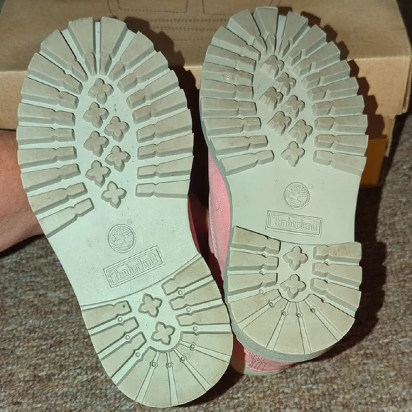 🩷 Timberland Kids Pink Boots | Toddler 8 - Picture 7 of 15
